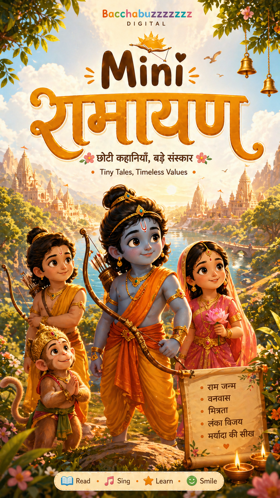 Mini Ramayan for kids digital edition